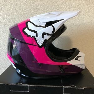 Sz Small Fox Racing V1 Halyn Motocross Helmet NWOT